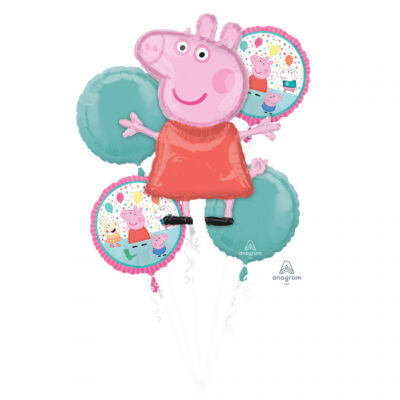 Peppa Pig Balloon Bouquet